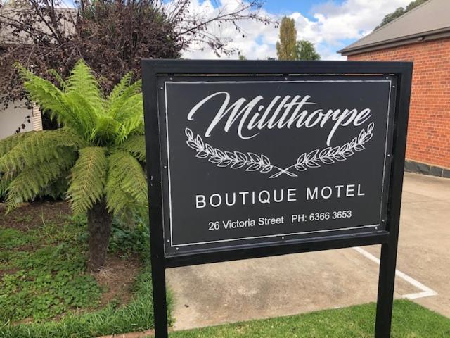 Millthorpe Motel Exterior foto